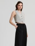 Prsluk - svetlo siva - SINSAY - small4