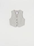 Prsluk - svetlo siva - SINSAY - small3