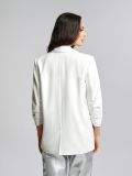 Marynarka z lnem - kremowy - SINSAY - small6