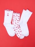 Шкарпетки, 3 пари - кремовий - SINSAY - small1