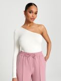 Spodnie wide leg - różowy - SINSAY - small5