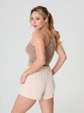 В’язані шорти - нюдовий - SINSAY - small2