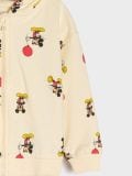 Športna jopa s kapuco na zadrgo Mickey Mouse - krema - SINSAY - small5