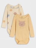 Bodi, 2 tk - kreemvalge - SINSAY - small1