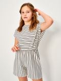 Kombinezon letni w paski - wielobarwny - SINSAY - small1