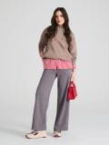 Spodnie dresowe - szary - SINSAY - small3
