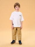 Футболка oversize - білий - SINSAY - small1