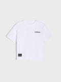 Футболка oversize - білий - SINSAY - small2