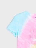 Koszulka tie dye z ozdobnymi frędzlami - wielobarwny - SINSAY - small8
