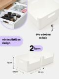 Vsebnik 2 pack - bela - SINSAY - small2