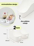 Vsebnik 2 pack - bela - SINSAY - small2