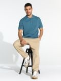 Στενό παντελόνι chino - μπεζ - SINSAY - small3