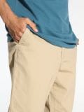 Στενό παντελόνι chino - μπεζ - SINSAY - small4