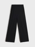 Plisowane spodnie - czarny - SINSAY - small2