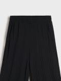 Plisowane spodnie - czarny - SINSAY - small7