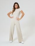 Püksid wide leg - liivakarva - SINSAY - small8