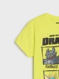 Футболка з принтом How to train your dragon - жовто-зелений - SINSAY - small13