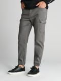 Jogger hlače - siva - SINSAY - small3