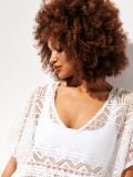 Poncho de plajă - alb - SINSAY - small3