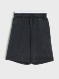Hlače acid wash - črna - SINSAY - small3