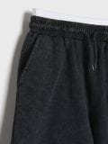 Hlače acid wash - črna - SINSAY - small4