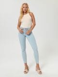 Kavbojke mid rise skinny - modra - SINSAY - small8