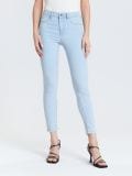 Kavbojke mid rise skinny - modra - SINSAY - small7