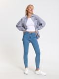 Normál derekú skinny farmer - kék - SINSAY - small3