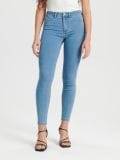 Normál derekú skinny farmer - kék - SINSAY - small20