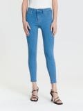 Normál derekú skinny farmer - kék - SINSAY - small15