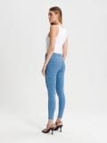 Normál derekú skinny farmer - kék - SINSAY - small12