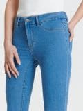 Normál derekú skinny farmer - kék - SINSAY - small19