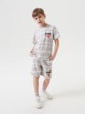 Kratke hlače tie-dye Superman - krema - SINSAY - small2