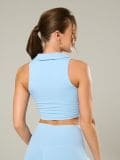 Športni top - svetlo modra - SINSAY - small3