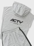 Ζέρσεϊ σετ ACTIVE - ανοιχτό γκρι - SINSAY - small9