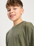 Футболка з короткими рукавами - хакі - SINSAY - small7