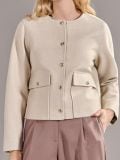 Kratka jakna - nude - SINSAY - small1