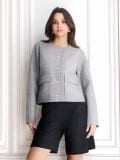 Kratka jakna - svetlo siva - SINSAY - small4