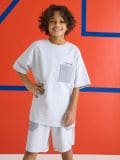 Komplet trenirke - svetlo siva - SINSAY - small8
