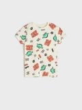 Majica - krem - SINSAY - small1