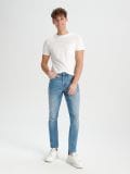 Slim džinsai - mėlyna - SINSAY - small5