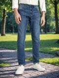 Джинси slim - темно-синій - SINSAY - small1