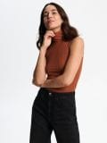 Rebrast top - zlatorjavo - SINSAY - small2