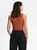 Rebrast top - zlatorjavo - SINSAY - small3