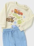 Komplet od žerseja Cars - krem - SINSAY - small2