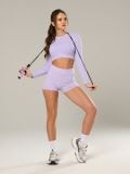 Crop top - μοβ - SINSAY - small5