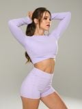 Crop top - μοβ - SINSAY - small6