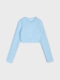 Crop top - svetlo modra - SINSAY - small3