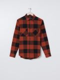 Koszula w kratę - czerwony - SINSAY - small3