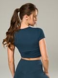 Crop top - mornarica - SINSAY - small2
